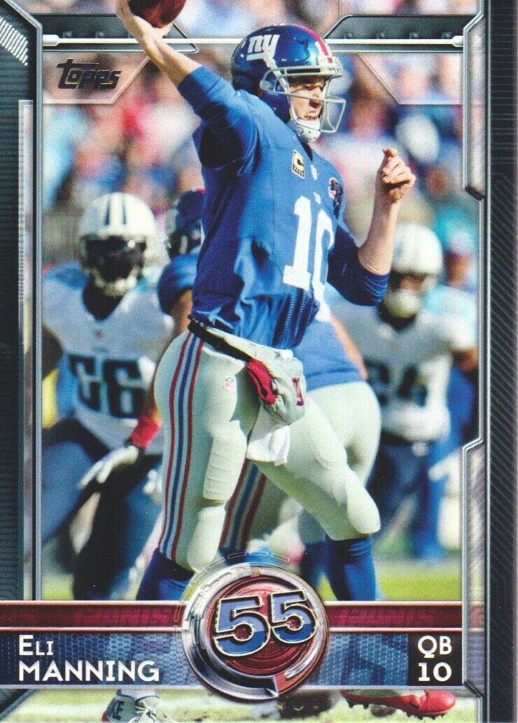 Eli Manning 2015 Topps T60 Series Mint Card #384