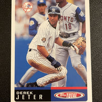 2002 Topps Total 30 card Team Checklist Baseball Insert Set with Jeter, Ichiro++