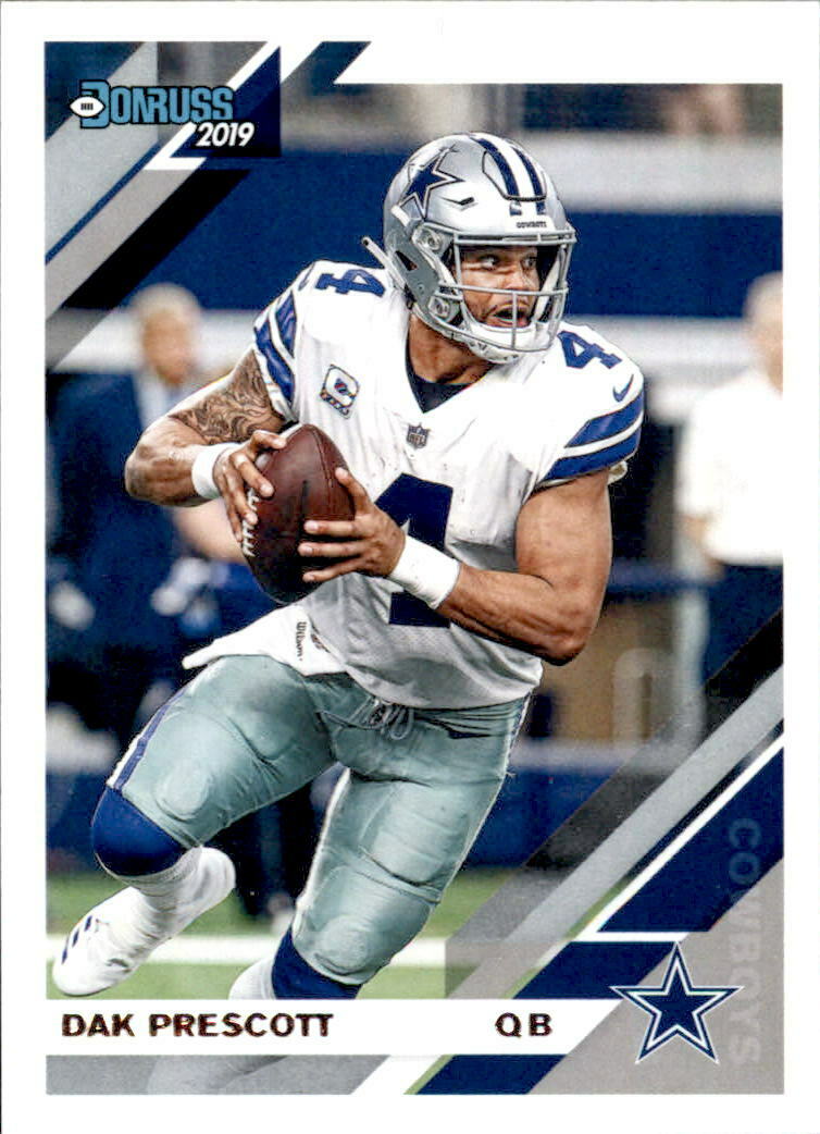 Dak Prescott 2019 Donruss Series Mint Card #73