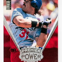 Mike Piazza 1997 UD Collectors Choice Premier Power Series Mint Card #PP19