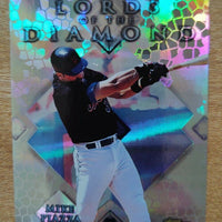 Mike Piazza 1999 Topps Chrome Lords of the Diamond REFRACROR Die Cut  Series Mint Card #LD14