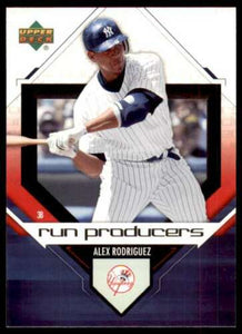 Alex Rodriguez 2006 Upper Deck Run Producers  Series Mint Card #RP-10