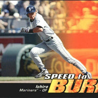 Ichiro Suzuki 2006 Upper Deck Speed To Burn Series Mint Card #SB6