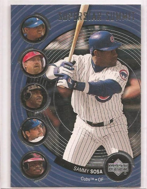 Sammy Sosa 2001 Upper Deck Superstar Summit Series Mint Card  #SS1