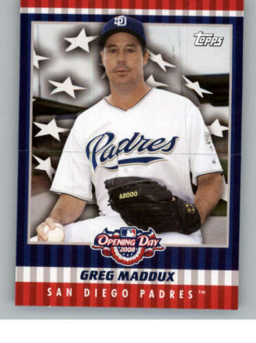 Greg Maddux 2008 Topps Opening Day Flapper Card Series Mint Card #FC-GM