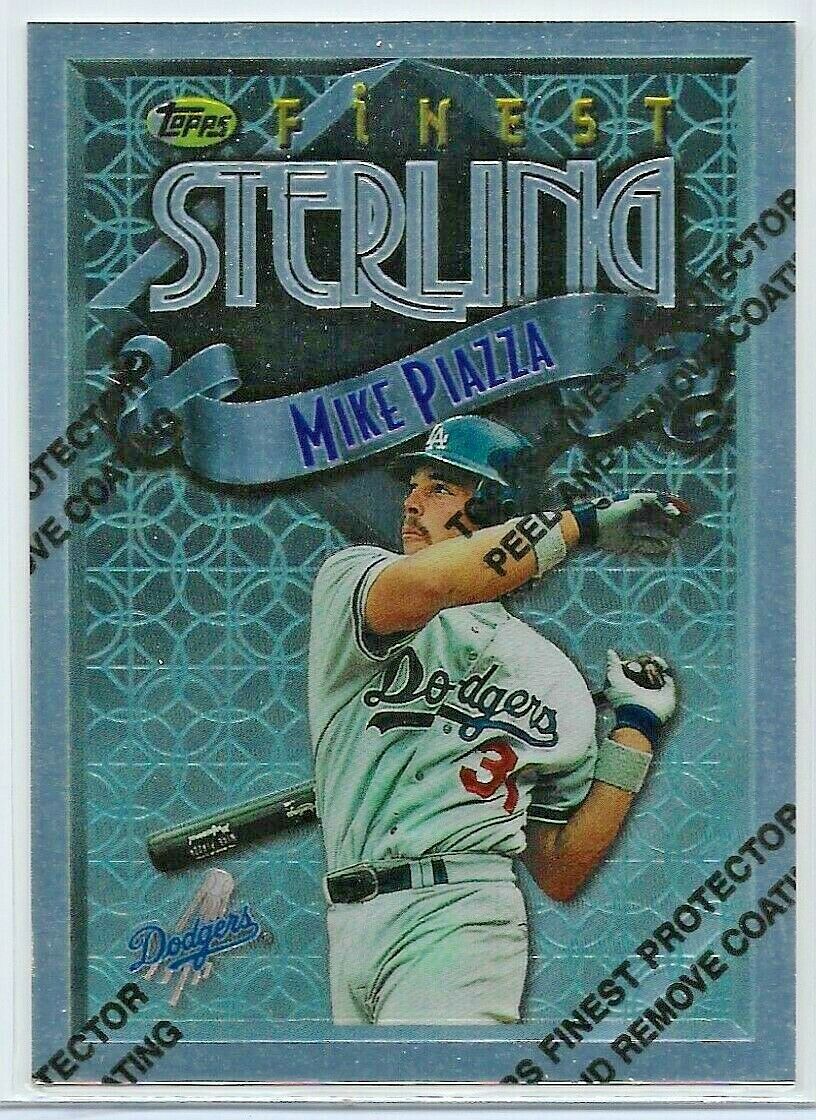 Mike Piazza 1996 Topps Finest Silver Series Mint Card #11