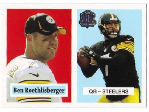 Ben Roethlisberger 2015 Topps 60th Anniversary Throwbacks Series Mint Card  #T60-BR