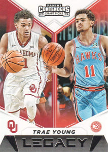Trae Young 2019 2020 Panini Contenders Draft Picks Legacy Series Mint Card #20