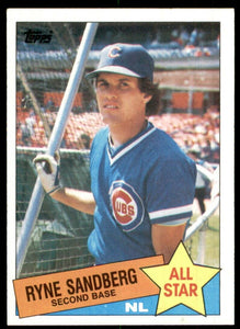 Ryne Sandberg 1985 Topps All Star Series Mint Card #713