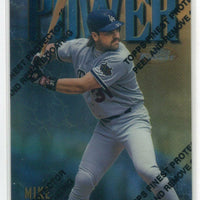 Mike Piazza 1997 Topps Finest Gold Power Series Mint Card #151