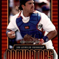 Mike Piazza 1997 Donruss Dominators Series Mint Card #13