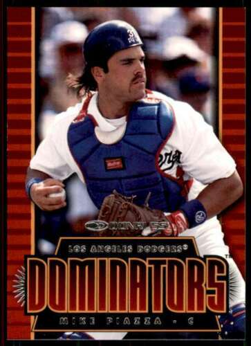 Mike Piazza 1997 Donruss Dominators Series Mint Card #13