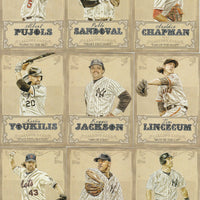 2013 Topps Calling Card Series Complete Mint Insert Set with Stars and Hall of Famers!