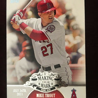 2013 Topps Making Their Mark Series #1 Complete Mint Insert Set with Harper, Trout, Darvish, Strasburg+