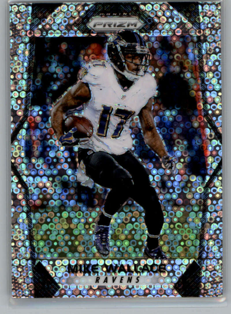 Mike Wallace 2017 Panini Prizm Disco Series Mint Card #158