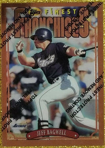 Jeff Bagwell 1996 Topps Finest Franchises Series Mint Card  #299