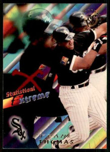 Frank Thomas 1995 Topps Stadium Club Statistical Extreme Series Mint Card #47