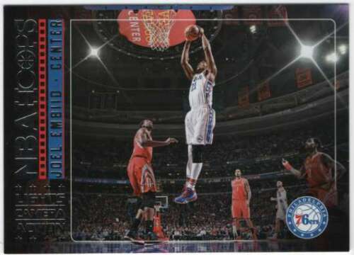 Joel Embiid  2017 2018 NBA Hoops Lights Camera Action Series Mint Card #1