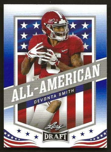  Devonta Smith 2021 Pro Set Leaf XRC Short Printed Mint