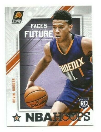 Devin Booker 2015 2016 Panini Hoops Faces Of The Future Series Mint ROOKIE Card #11