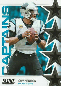 Cam Newton 2019 Score Captains Series Mint Card #C5