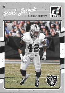 Karl Joseph 2016 Donruss Series Mint ROOKIE Card #341