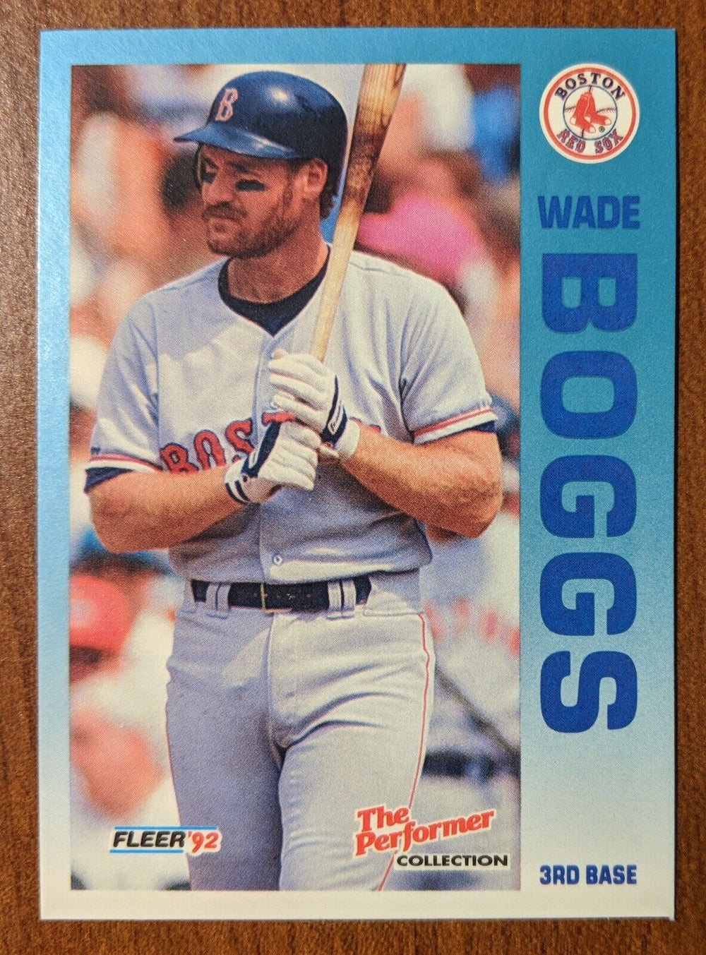 Wade Boggs 1992 Fleer 7-11 / Citgo The Performer Collection Series Mint Card #9