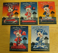 2010 MLB All Star Game Mickey Mouse All Stars Set  RARE & UNOPENED!!
