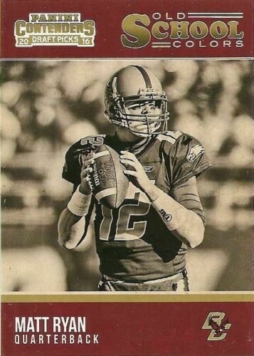 Matt Ryan 2016 Panini Contenders Draft Picks Old School Colors Series Mint Card #16