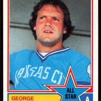 George Brett 1983 Topps All Star Series Mint Card #388