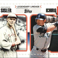 Ichiro Suzuki 2010 Topps Legendary Lineage Series Mint Card #LL7