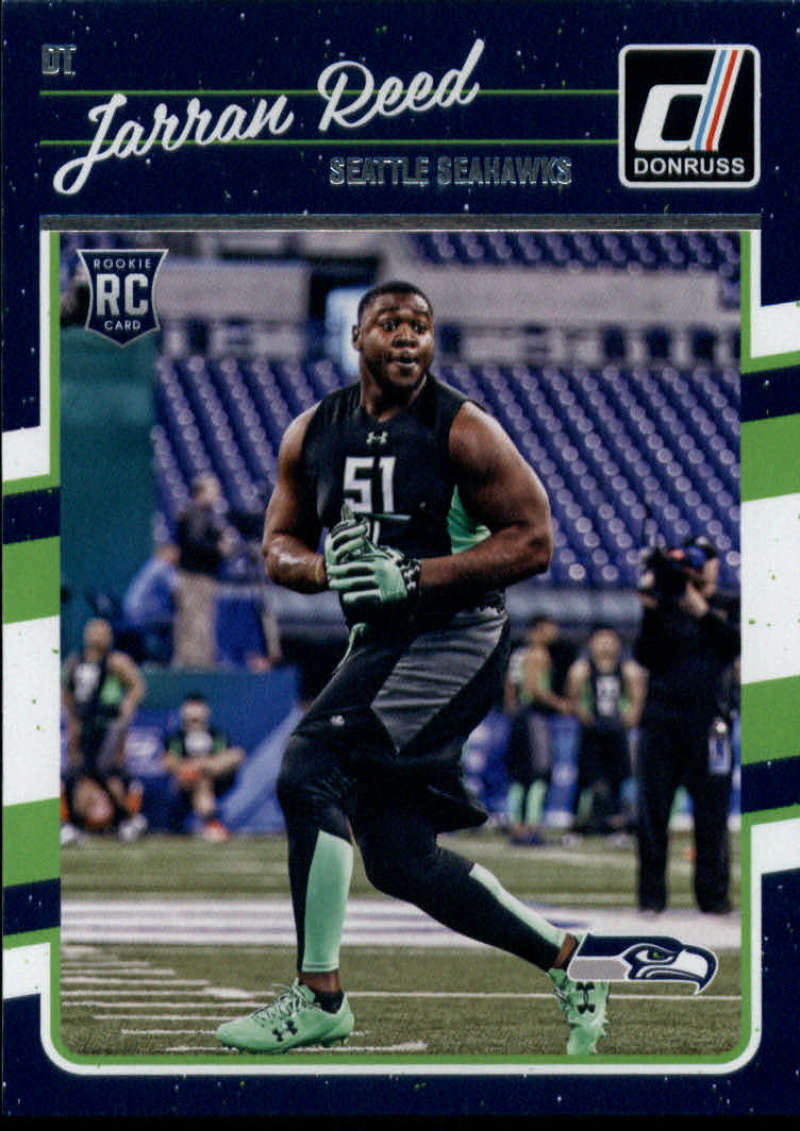 Jarran Reed 2016 Donruss Series Mint ROOKIE Card #320