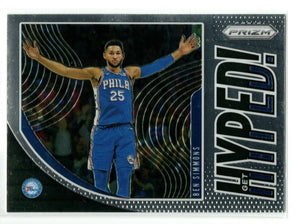 Ben Simmons 2019 2020 Panini Prizm Get Hyped! Series Mint Card #9