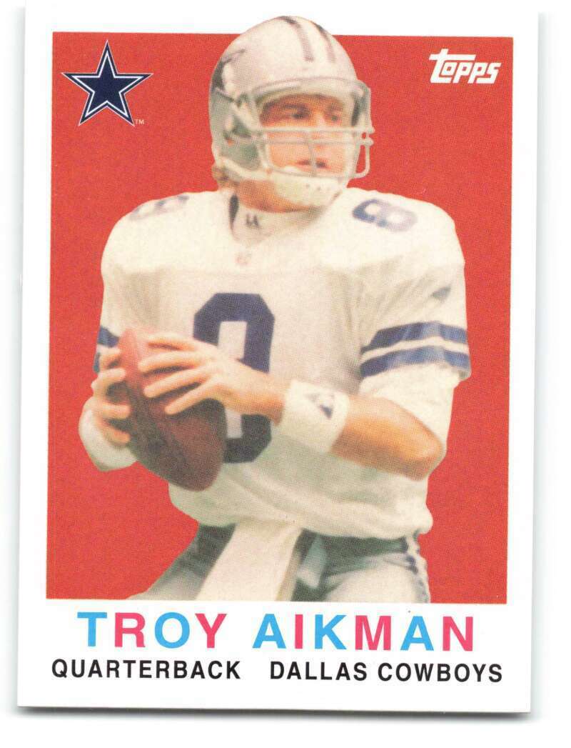 Troy Aikman 2008 Topps Turn Back the Clock Series Mint Card #28