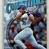 Mike Piazza 1997 Finest Competitors Embossed Version Series Mint Card #292