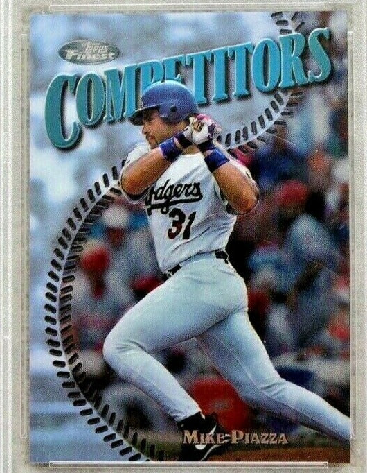 Mike Piazza 1997 Finest Competitors Embossed Version Series Mint Card #292