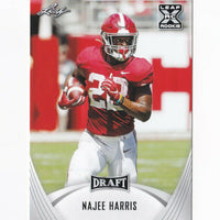 Najee Harris 2021 Leaf Draft Rookie Card #13