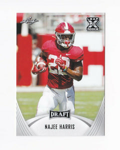 Najee Harris 2021 Leaf Draft Rookie Card #13