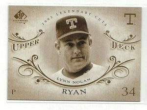 Nolan Ryan 2005 SP Legendary Cuts Series Mint Card #57