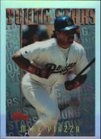 Mike Piazza 1996 Topps Mystery Finest REFRACTOR Series Mint Card #M12
