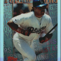 Mike Piazza 1996 Topps Mystery Finest REFRACTOR Series Mint Card #M12