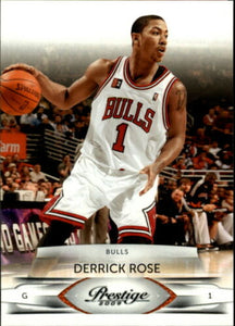 Derrick Rose 2009 2010 Prestige Mint Series Card #14