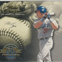 Mike Piazza 1998 Leaf Statistical Standouts #2218/2500 Series Mint Card #4