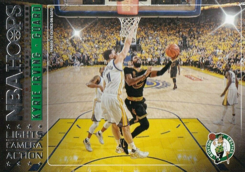 Kyrie Irving  2017 2018 NBA Hoops Lights Camera Action Series Mint Card #5
