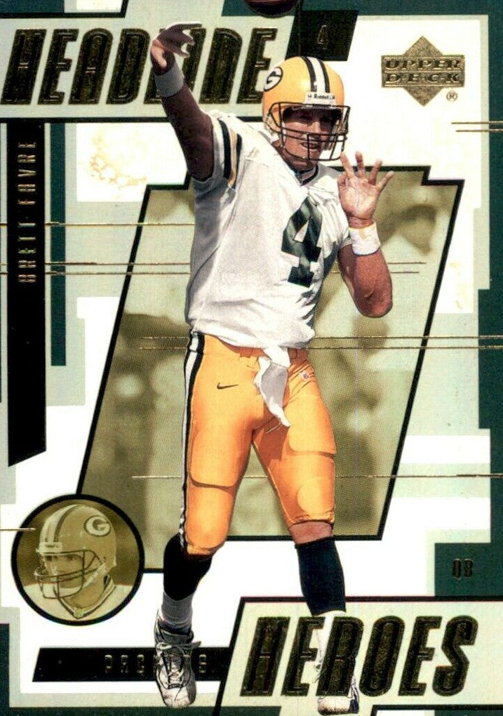 Brett Favre 2007 Upper Deck Game-Worn Jersey Card