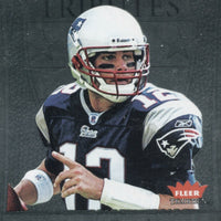 2004 Fleer Tradition Gridiron Tributes Insert Set with Brady, Emmitt, Favre and Manning PLUS