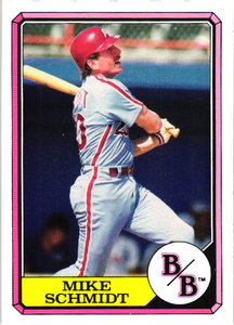 Mike Schmidt 1987 Topps Boardwalk & Baseball Series Card #1