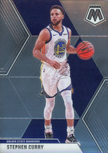 Stephen Curry 2019 2020 Panini Mosaic Basketball Series Mint Card #70