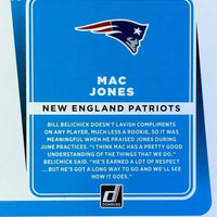 New England Patriots 2021 Donruss Factory Sealed Team Set with Tom Brady Plus a Rated Rookie card of Mac Jones #255