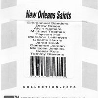 New Orleans Saints 2020 Donruss Factory Sealed Team Set